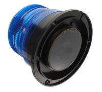 Holibanna Blue Roof Strobe Warning Light Solar Powered LED Emergency Lamp