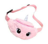 Holibanna Boys and Girls Fanny Pack Plush Cartoon Waist Bag for Girls Lightweight and Travel Accessory Cute Eyes for Shopping and Everyday Use