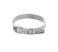 Holibanna Bracelet with Modern Silver Finish Stainless Steel Adjustable Mesh Chain Chic and Fashionable Link Bracelet for Men Suitable for Colleagues and Boyfriends