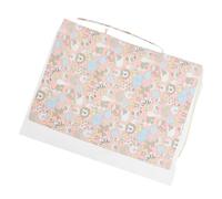 Holibanna Breathable Cotton Nursing Cover Privacy Feeding Cover for Moms Multipurpose Breastfeeding Muslin Wrap with Mesh Pink for Outdoor Baby Carseat Use