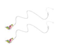Holibanna Butterfly Necklaces for Couples Magnetic Butterfly Pendant Necklaces Stylish Neck Ornaments for Friends Her Elegant Jewelry for Any Occasion