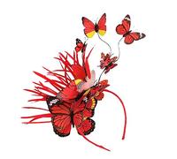 Holibanna Butterfly Wings Hair Clip Tea Party Headband for Women Fashionable Hairband Decorations