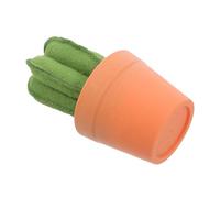 Holibanna Cactus Needle Pin Cushion Sewing Organizer Olive Green Non-Woven Fabric Potted Faux Flower Decorative Pin Holder for Quilting and Embroidery DIY Crafts