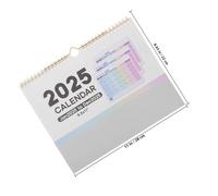 Holibanna Calendar Month European with Layout Comprehensive 2025 Small Wall Paper Monthly Yearly Style Design for and Holiday Presents Business