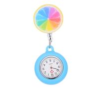 Holibanna Cartoon Nurse Fob Watch Retractable Pocket Nursing Chest Watch for Women Men Durable Practical Medical Use