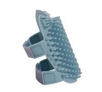 Holibanna Cat Massage Scratcher Board, for Cat Owners for Grooming with Gentle Silicone and Nylon Material, Blue Pet Scratching Can be Mounted on Flat Surfaces or Corners
