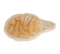 Holibanna Cat Tree Hammock Easy Assembly with Soft Flannel and Beige Elegant Steel Ring Basket Cat Accessories to Encourage Natural Instincts and Provide Comfortable Seat