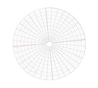 Holibanna Ceramic Painting Template Pottery Tools with Rotary Divider Ruler for Precise Clay Division and Circle Center Drawing Suitable for Hobbyists Students and Artists Easy to Use for