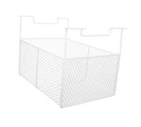 Holibanna Chest Freezer Organizer Bins Stackable Mesh Wire Storage Basket with Handles for Food and Household Items 42x37x25cm for Pantry and Kitchen Organization