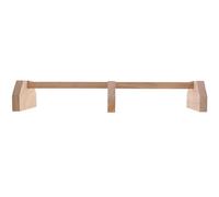 Holibanna Chicken Roosting Perch Wooden Stand for Rooster and Hen Featuring Leg and Feet Exercise in Khaki for Farm Use