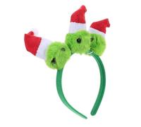 Holibanna Christmas Headband Cute Hat Design Cosplay Accessory for Xmas Parties Lightweight Comfortable Hair Hoop for Unforgettable Holiday Moments