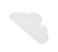 Holibanna Cloud Shape Doorplate Silicone Mold DIY Epoxy Resin Door Hanging Tag Mold for Crafting Non-Toxic Flexible Silicone for Home Decor