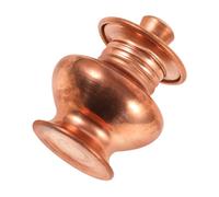 Holibanna Copper Offering Bottle Miniature Buddha Worship Ornament for and Home Vintage Tibetan Design for Indoor Decoration and Housewarming
