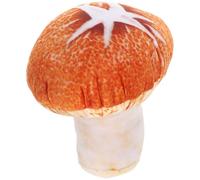 Holibanna Creative 20cm Shiitake Plush Pillow with Pp Cotton Filling, Soft and Comfortable to Touch, Detachable and Washable, for Living Room Or Party Use