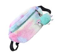Holibanna Creative Pattern Plush Fanny Pack Handbag Shoulder Bag Cross Body Bag for Women