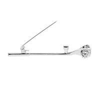 Holibanna Creative Vintage Golf Club Brooch Pin for Women and Men, Copper Material with Crystals, Easy to Attach, Unisex Appeal, for Suits and Formal Attire a Stylish Dress Badge or Scarf