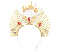 Holibanna Creative Yellow Plastic Hair Headband for Women, Multi-purpose Easy to Put on Party Hair Accessory with Simple Appearance Design, for Banquet and Festival Use