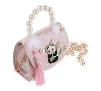 Holibanna Cute Panda Bear Purse for Lightweight Polyester Crossbody Bag with Comfortable Shoulder Strap and Handle, Ample Space for Essentials, for Holidays and Parties