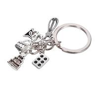 Holibanna Cute Pastry Chef Key Ring Cake Series Pendant Baking Theme Keychain for Festivals