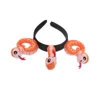 Holibanna Cute Snake Headband for Adorable Animal Cosplay Accessory for Year Celebrations for Stage Shows and Themed Parties Easy to Wear Boosts Confidence and Joy