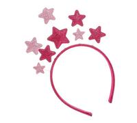 Holibanna Cute Star Headband Glitter Party Headband Star Hair Accessories Versatile Headwear for Parties Weddings Events