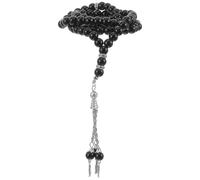 Holibanna Delicate Buddha Bracelet Black String Religious Rosary Wristband Meditation Accessory for Women Men Daily Wear