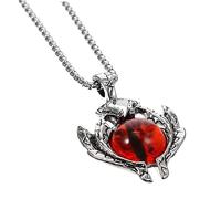 Holibanna Devil Eye Necklace Unique Pendant Evil Eye Clavicle Chain for Men Handmade Necklace Stainless Steel for Women