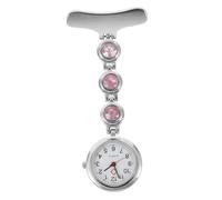 Holibanna Diamond Student Watch Lapel Brooch Pin Bling Nurse Watch for Nurses Exam