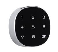 Holibanna Digital Electronic Cabinet Lock Kit Password Padlock with Resettable Combination Compact Keyless Door Lock for Office Luggage and Factory Security No Battery Required