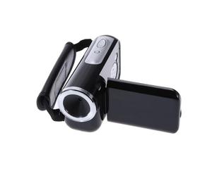 Holibanna Digital Video Camcorder 16mp Portable Vlogging Camera with 2-inch Screen, Mini Dv Recorder Without Battery, Compact Black Video Camera for Travel and Everyday Recording