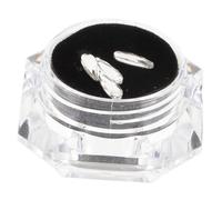 Holibanna DIY Rhinestone Teeth Gems Delicate Tooth Jewelry Decorations for Real and Fake Sparkling Nail Art Crystals Easy Charm Enhancer for Women