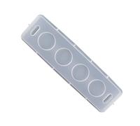 Holibanna Durable Silicone Wine Cup Mold for DIY Epoxy Resin Crafts Flexible Non Tear Shot Glass Tray Mold Easy Demolding Coaster Holder for Unique Gift Making and Home Wine Serving