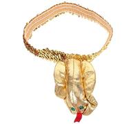 Holibanna Egyptian Snake Headband for Halloween Cosplay Elegant Headdress for Parties and Festivals Eye-catching Accessory for Boys and Girls and Adults