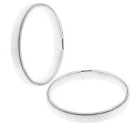 Holibanna Elastic Sleeve Garters for Men Metal Shirt Armbands 2Pcs Comfortable Adjustable Cuff Holders to Keep Long Sleeves in Place for Office and Formal Wear