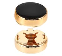 Holibanna Elegant Button Covers for Men’s Dress Shirts Copper Material Cuff Button Jackets for Formal Suit