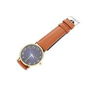 Holibanna Elegant Dial Wrist Watch Arabic Numerals Movement Comfortable Imitation Strap Decorative for Adults for Daily Wear Meetings and Parties
