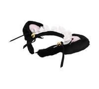 Holibanna Elegant Maid Cat Ear Headband Lolita Fashion Hair Accessories for Women Girls Cosplay Party Hair Band Bowknot