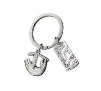 Holibanna Elegant Sloth Keychain High-end Metal Material for Boys and Girls Friends Family
