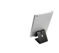 Holibanna Ergonomic Aluminium Tablet and Phone Stand Holder with Slip Design Ventilated Heat Dissipation Durable All Metal Construction Compatible with Air Pro and Devices Black