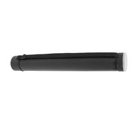 Holibanna Extendable Poster Tube with Shoulder Strap, Black Plastic Telescoping Drawing Tube for Scrolls and Drawings, 62.5cm to 100cm Length, Enhanced Protection and Space Optimisation