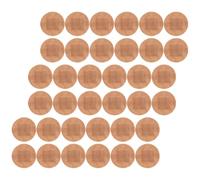Holibanna Fabric Breathable Adhesive 100pcs for Finger and Joint Wounds, Flexible Round 30mm Plasters Suitable for People of All Ages and Body Parts