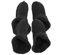Holibanna Feet Warmer Shoe Rack 60cm Wide 2 Pairs Warm Clogs Shoes Liner Furry Clogs Shoes Liners Winter Insert Shoe Insoles Plush Clogs Shoes Replacement Insoles