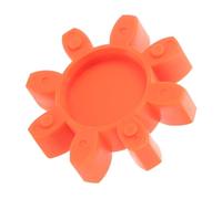 Holibanna Flexible Plum Shape Jaw Coupling Pad High Flexibility Rubber Spider Insert for Vibration Absorption and Noise Reduction Cushion for Mechanical Transmission Applications