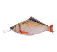 Holibanna Funny Fish Pen Box Small Polyester Pencil Case Zipper Pouch for Students Multiuse Coin Holder Makeup Bag Novelty Stationery Organizer for Boys