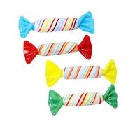 Holibanna Glass Candy Ornaments Artificial Sweets with Lovely Shapes 4pcs and Creating a Warm and Romantic Smooth Surface for Home Decoration for Festival Decorations