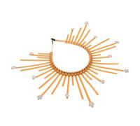 Holibanna Goddess Sunburst Headband Decorative Festival Costume Accessory for Women Unique Mythological Design for Carnival Parties Comfortable Fit for Captivating Looks