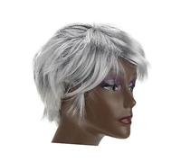 Holibanna Grandpa Wig Old Man Dress up Wig Halloween Funny Fake Beard Costume Party Wigs