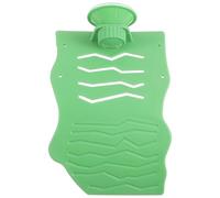 Holibanna Green Plastic Turtle Basking Platform for Aquarium and Terrarium, Lightweight and Easy to Remove Turtle Resting Platform with Suction Cup for Reptile Tank Accessories