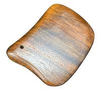 Holibanna Guasha Board Fatigue and for to Body Scraper Massage Tool Sandalwood Neck Back No Burrs Body Board for Waist