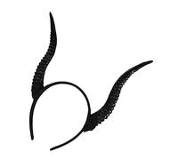 Holibanna Halloween Devil Horn Headband for Women Cosplay Costume Accessory for Theme Parties Durable and Charming Headpiece for Unforgettable Festivals Multipurpose DIY Decoration